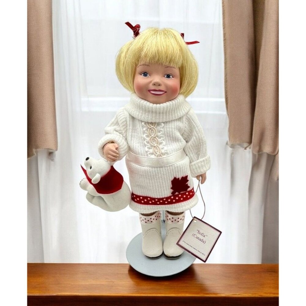 Ashton Drake Sofia Doll Canada Hands Across The World International Collection